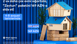 PAŞA Sığorta-dan 2 və daha çox mənzilini sığortalayanlara özəl təklif var!