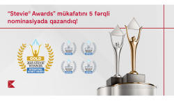 Kapital Bank 5 nominasiyada nüfuzlu “Stevie Awards” mükafatına layiq görüldü