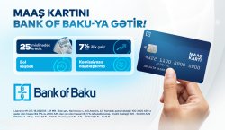 Maaş kartını Bank of Baku-ya gətir, üstünlüklər əldə et
