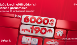 Kapital Bank-dan yeni kredit kampaniyası: 6000 AZN götür, aylıq 190 AZN ödə