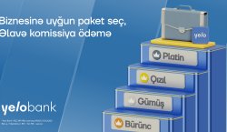 Yelo Bank bizneslərin ehtiyacına uyğun tarif paketləri təqdim edir