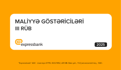 Expressbankda fiziki şəxslərin depozitləri 25% artıb