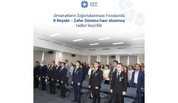 Əmanətlərin Sığortalanması Fondunda 8 Noyabr - Zəfər Gününə həsr olunmuş tədbir keçirilib
