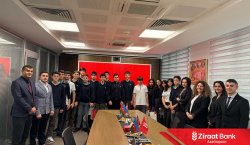 Ziraat Bank Azərbaycan məktəblilər üçün maliyyə savadlılığı təlimi təşkil etdi