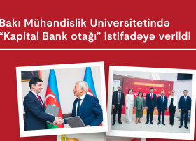 Bakı Mühəndislik Universitetində “Kapital Bank otağı