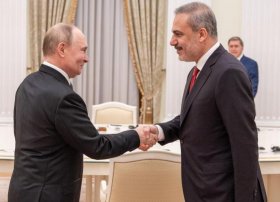 Hakan Fidan Vladimir Putinlә görüşüb