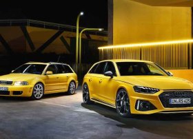 Audi RS 4 Avant 25 illik yubileyi: İmola sarısı