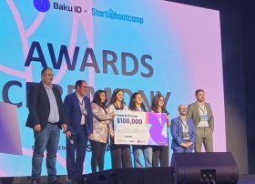 Bakı Ali Neft Məktəbinin komandası 100 min dollar investisiya qazanıb