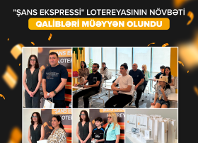Expressbank Visa kart istifadəçilərinə özəl lotereyanın növbəti qalibləri