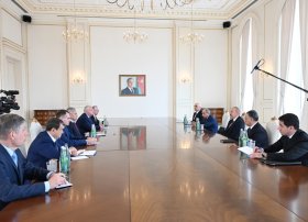 Prezident İlham Əliyev Rusiya Federasiyası Təhlükəsizlik Şurasının katibini qəbul edib