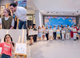 PAŞA Sığorta "Mənim məktəbdəki Dostum" adlı rəsm sərgisi keçirib