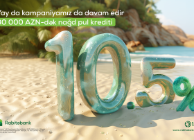 Rabitəbank nağd pul krediti üzrə “Yay kampaniyası”nın müddətini uzadıb
