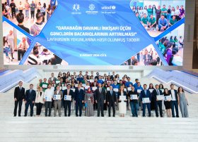 Qarabağın davamlı inkişafı üçün gənclərin bacarıqları artırılıb