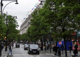 Londonun Oksford küçəsi piyadalar üçün nəzərdə tutulub