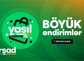 "İrşad"da İLİN ƏN BÖYÜK ENDİRİMLƏRİ! Yaşıl cümə kampaniyası başladı!