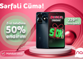 “Nar”dan “Sərfəli cümə” təklifi – 50% endirimlə smartfon əldə et!