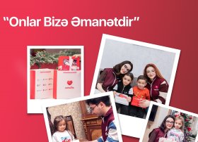 “Onlar Bizə Əmanətdir” layihəsi çərçivəsində şəhid övladlarına hədiyyələr təqdim edilib