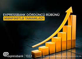 Expressbank: Fiziki şəxslərin depozit portfeli 33% artıb