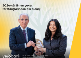 Yelo Bank “İlin ən yaxşı tərəfdaşı” adına layiq görüldü!