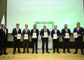 SOCAR-ın 200 milyon dollar həcmində "Yaşıl" istiqrazları emissiyası tarixə düşdü