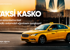 "PAŞA Sığorta"dan taksi sürücülərinə yeni məhsul: Taksi KASKO!