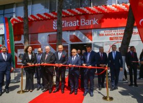 Ziraat Bank Azərbaycan 11-ci filialını müştərilərin istifadəsinə təqdim edib