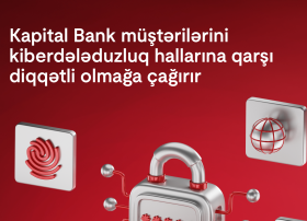 Kapital Bank istifadəçiləri diqqətli olmağa çağırır: Lisenziyasız proqramlardan istifadə təhlükəlidir