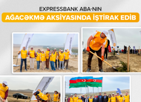 Expressbank ABA-nın ağacəkmə aksiyasında iştirak edib