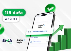 “SİMA İmza” ilə “digital.login”ə girişlərin həcmi 118 dəfə artıb