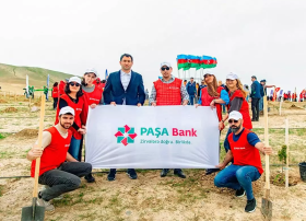 "PAŞA Bank" növbəti ağacəkmə aksiyasına qoşulub