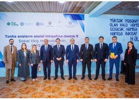 Göylər kəndində tək anaların sosial inkişafını dəstəkləyən yeni sosial müəssisə açıldı