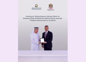 AMB və Birləşmiş Ərəb Əmirliklərinin Mərkəzi Bankı arasında Anlaşma Memorandumu imzalanıb