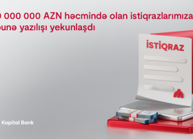 Kapital Bank-ın 30 000 000 AZN həcmində istiqrazlarının yerləşdirilməsi başa çatdı