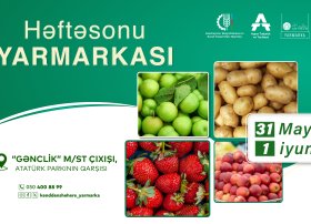 Bakıda “Kənddən Şəhərə” həftəsonu yarmarkası təşkil olunacaq