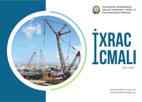 “İxrac icmalı”nın may sayı təqdim olunub