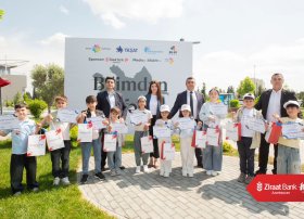 Ziraat Bank Azərbaycan Şəhid Övladları üçün təşkil olunan “Bilimdən Zəfərə” layihəsinin Gəncə mərhələsinə sponsorluq edib