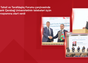 Kapital Bank Qarabağ Universitetinin tələbələri üçün təqaüd proqramına start verdi