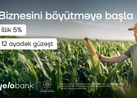 Yelo Bank güzəştli biznes krediti ilə sahibkarlığa dəstək olur