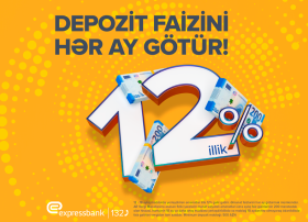 Vergidən azad depozit &ndash; illik 12% gəlir!