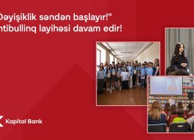 18 nömrəli tam orta məktəbdə bullinqə qarşı maarifləndirmə sessiyaları keçirildi