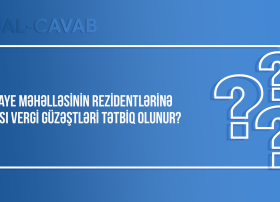 Sənaye məhəlləsinin rezidentlərinə hansı vergi güzəştləri tətbiq olunur?