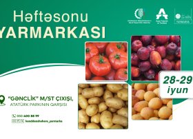 Bakıda “Kənddən Şəhərə” həftəsonu yarmarkası təşkil olunacaq