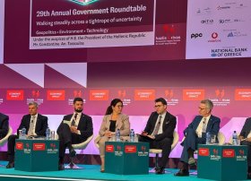 Energetika nazirinin müavini Afinada 29-cu İllik Hökumət Dəyirmi Masasında iştirak edib