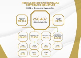 Bu ilin I yarısında KOB evlərində sahibkarlara 260 minə yaxın xidmət göstərilib