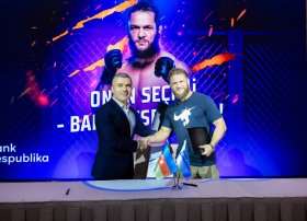 Bank Respublika və UFC ulduzu Rafael Fiziev arasında əməkdaşlıq sazişi imzalandı