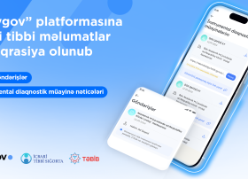 “mygov” platformasına yeni tibbi məlumatlar inteqrasiya olunub