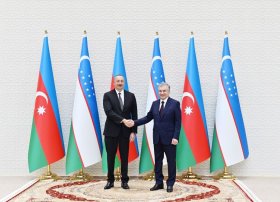 Prezident İlham Əliyev Şavkat Mirziyoyevi təbrik edib
