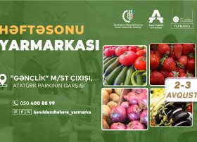 Bakıda növbəti “Kənddən Şəhərə” yarmarkası təşkil olunacaq