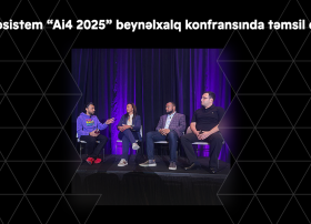 Bir ekosistem “Ai4 2025” beynəlxalq konfransında təmsil olunub