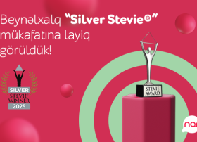 “Nar” nüfuzlu “Stevie” mükafatına layiq görüldü